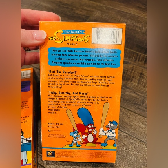 The Best of The Simpsons VHS Lot โ Volumes 4, 5 & 6 (1997) - Picture 11 of 15